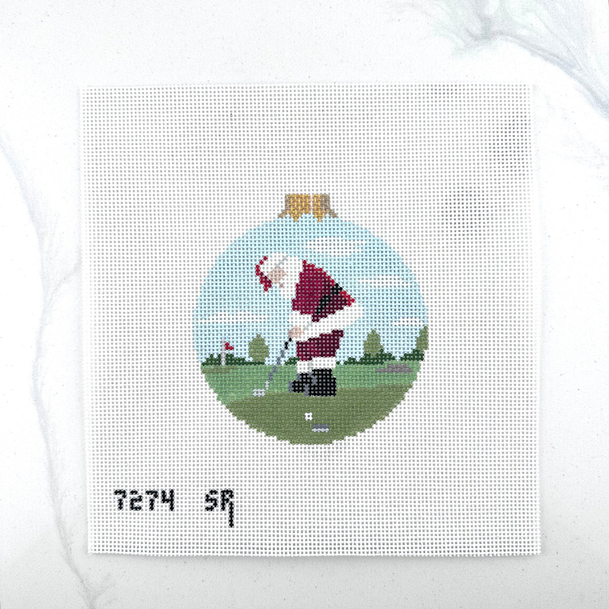 Santa Putting Round