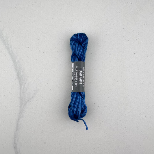 Pepper Pot Silk - Variegated - Blue Yonder V304