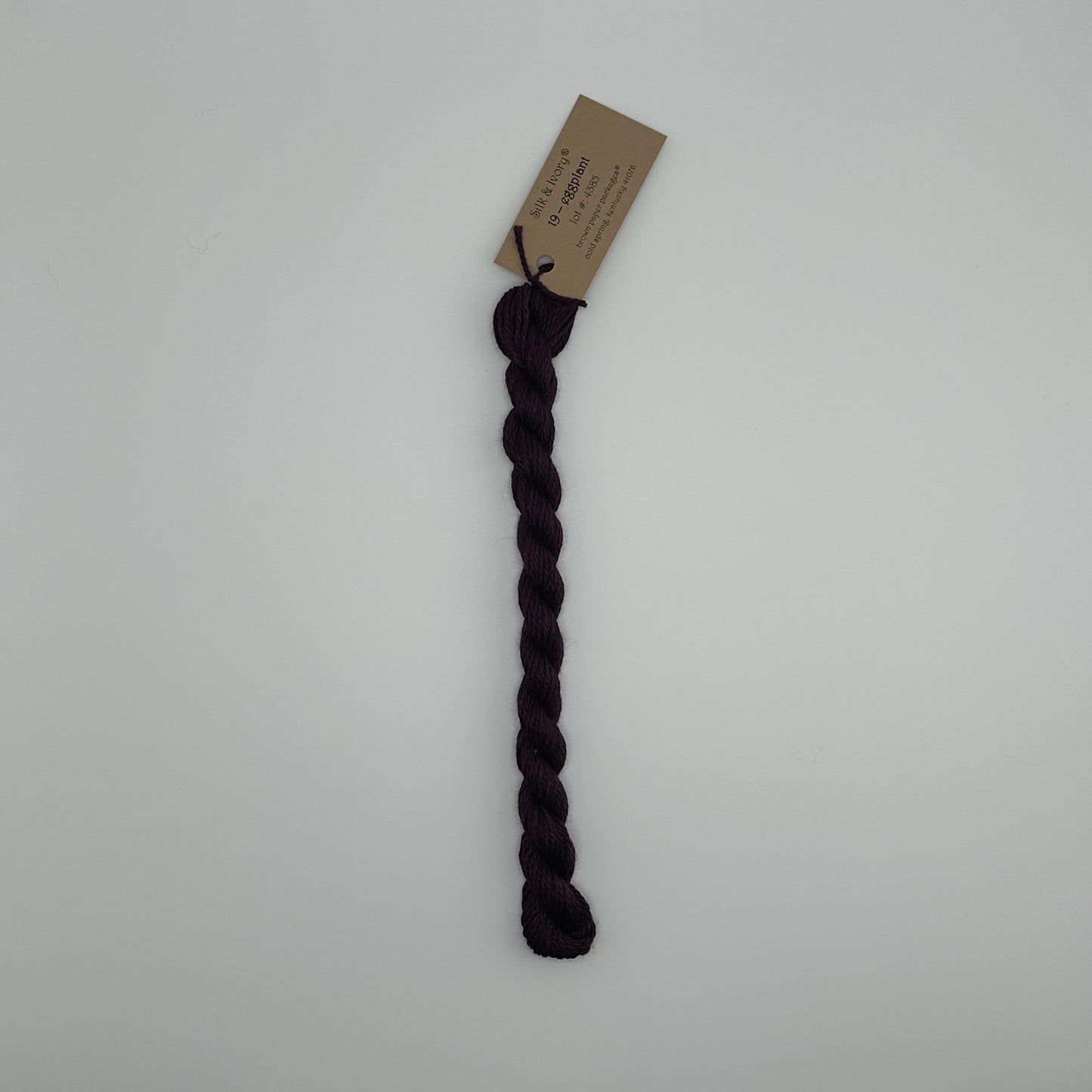 Silk & Ivory - 19 Eggplant